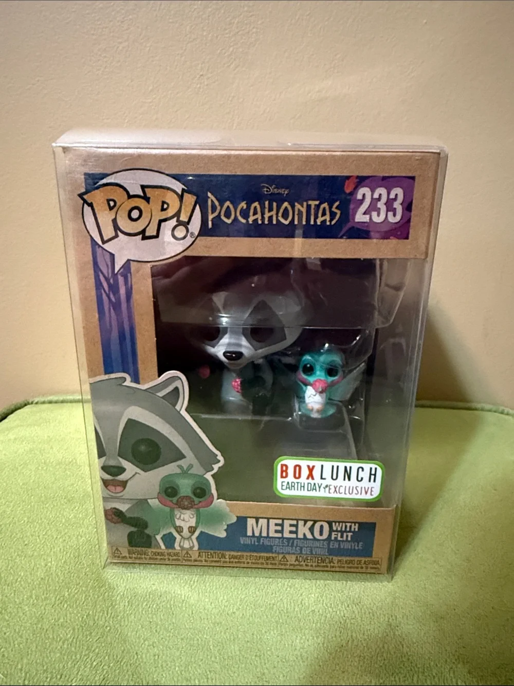 Funko Pop: Earth Day- Meeko w/Flit Vaulted In A Soft Protector